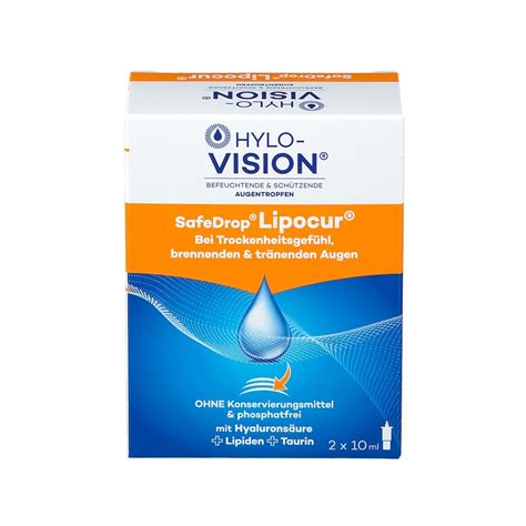 Hylo Vision SafeDrop Lipocur Augentropfen 2x10 Ml Shop Apotheke