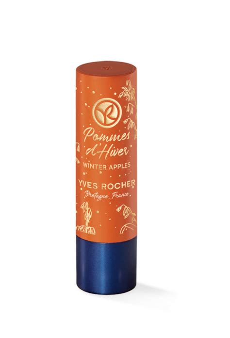 Питательный бальзам для губ «Пряное Яблоко» Yves Rocher Lip Balm Winter ...