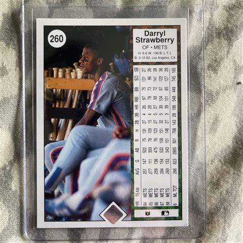 Upper Deck Darryl Strawberry Ebay