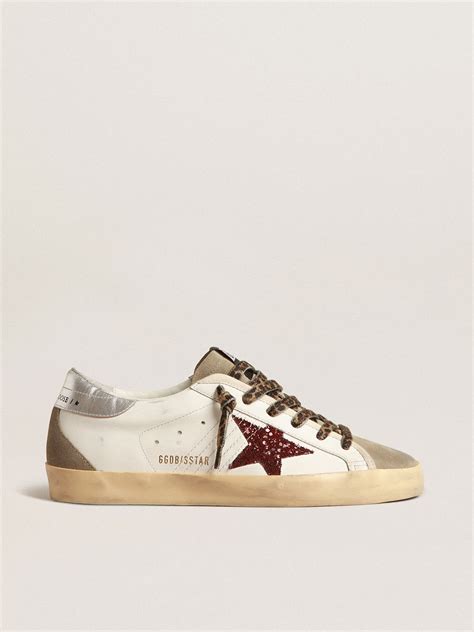 Zapatillas Deportivas Super-Star De Mujer Con Estrella De Ante Y