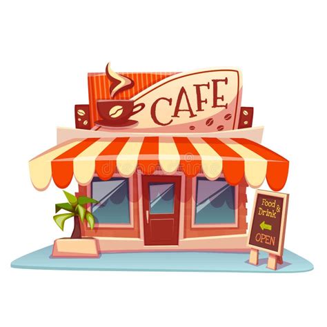 Cafe Building Clipart Clip Art Library