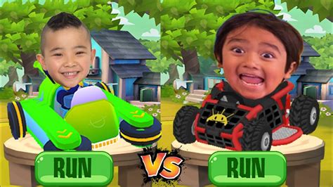 Tag With Ryan Vs Ckn Toys Car Hero Gameplay Youtube