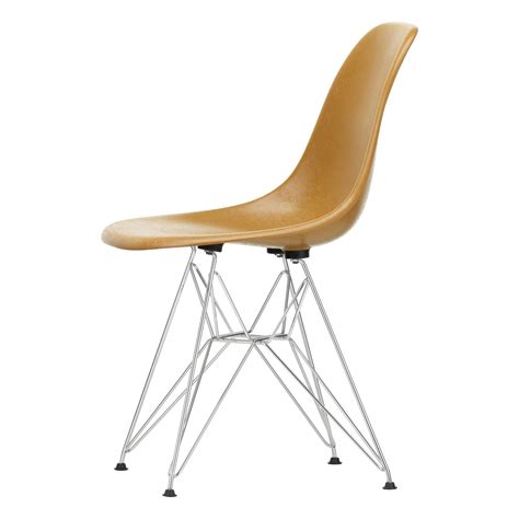 Chaise Dsr Fiberglass Pi Tement Chrom Charles Ray Eames