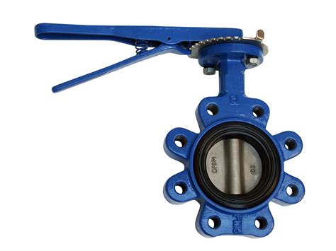 Professional DN80 Wafer Lug Butterfly Valve Precise Geometric Size