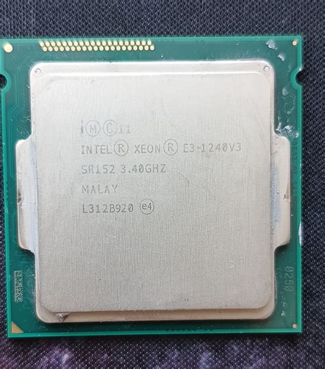 Intel Xeon E3-1240 V3 (s1150, 3.80 GHz): 800 грн. - Комплектуючі та ...