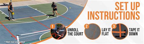 Cortable Temporary Pickleball Court Lines The Original