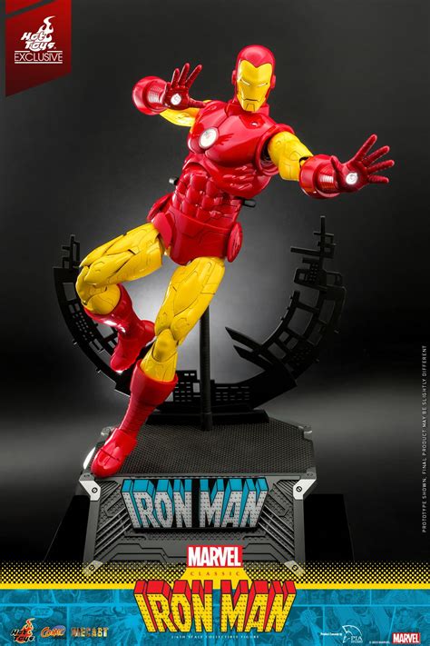 Classic Marvel Comics Iron Man Lands At Hot Toys With New Figure