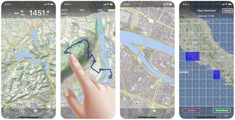 offline gps apps  smartphone gps navigation apps