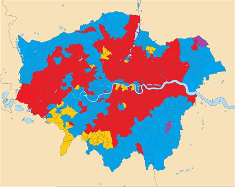 General Election 2015 In London By Ward By Thumboy21 On Deviantart