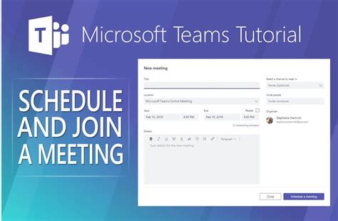 How To Schedule A Meeting In Microsoft Teams On Mac Printable Templates