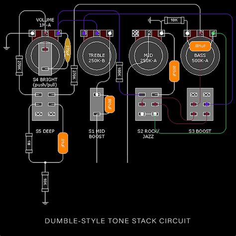 Band Eq Pedal Schematic