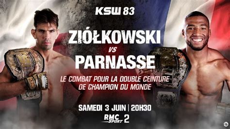 KSW 83 Parnasse vs Ziolkowski Tous les résultats Arts Martiaux