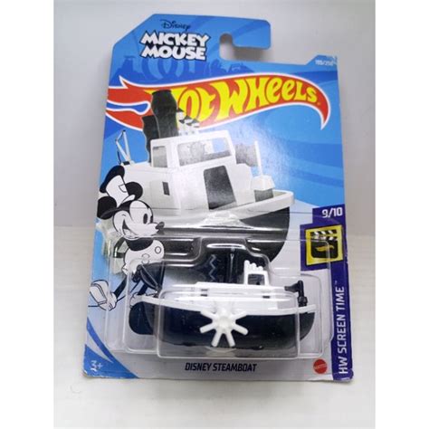Disney Steamboat Hot Wheels Mickey Mouse Shopee Brasil