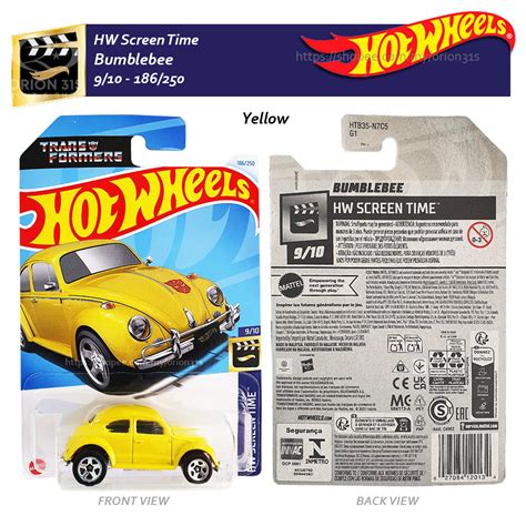 Hot Wheels Hw Screen Time Bumblebee Grumobile Barbie Corvette Minecart Ice Charger