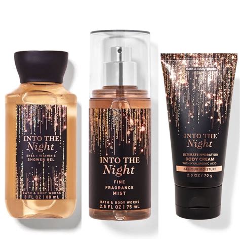 Jual Bbw Bath Body Works Into The Night Gift Set Travel Size Into The Night Collections