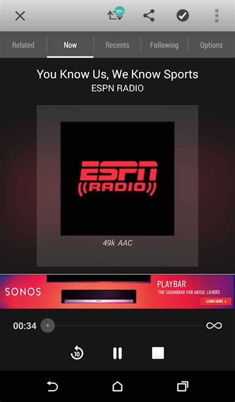 TuneIn Radio Android Apps On Google Play