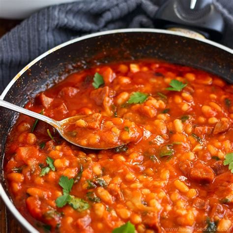 10 Minute Baked Bean Pasta Sauce Recipe Happy Foods Tube