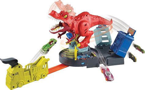 Hot Wheels City Tor Wyrzutnia Rampa T Rex Dinozaur Oficjalne Archiwum Allegro