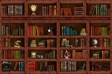 Красивый книжный шкаф - 31 фото