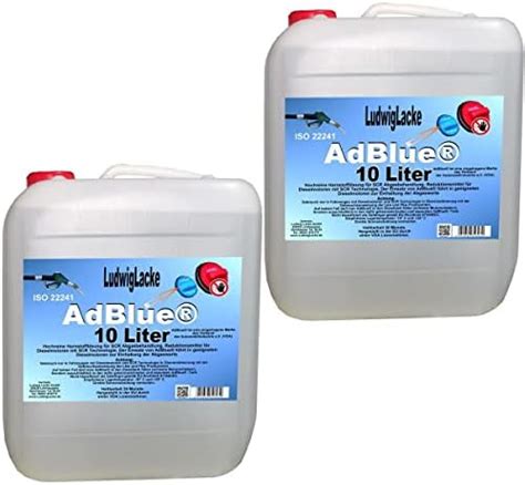 AdBlue 10 Liter AD Blue Kanister mit Füllschlauch Amazon de Auto