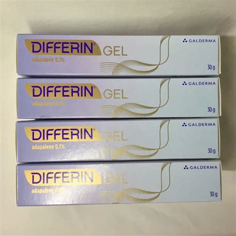 Grams Differin Gel Adapalene Galderma Made In France