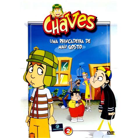 Chaves Desenho Animado Uma Brincadeira De Mau Gosto dvd em Promoção