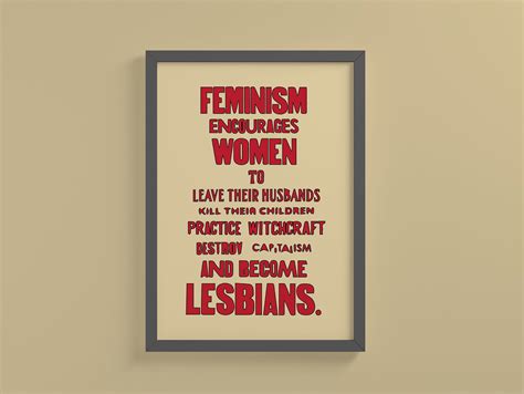 Framed Feminist Wall Art Feminism Encourages Women To Leave Etsy