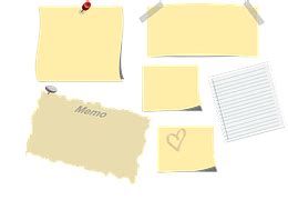 catatan lengket memo gambar vektor gratis  pixabay