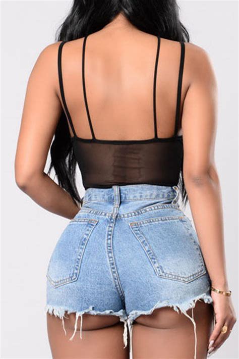 Wholesale Black Sexy Patchwork Solid Mesh Lingerie K Online