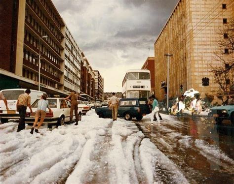 Johannesburg Snowfall September 10 1981 Johannesburg City