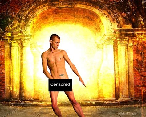 Gateway Gay Art Male Art Nude Photo Print By Michael Taggart Photography Gold Yellow Light Arch