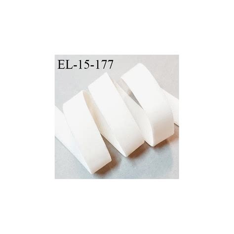 Elastique mm lingerie haut de gamme fabriqué en France couleur écru ou nacre bonne élasticité