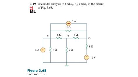 Problem 319 Fundamental Of Electric Circuits Alexandersadiku 5th