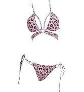 Amazon Haikyuu Women Anime Derivative Bikini Set With Wrap Skirt Kawaii Swimsuit Lace Up