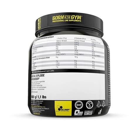 Olimp BCAA Xplode 500g Achat en ligne | Fatburners.fr