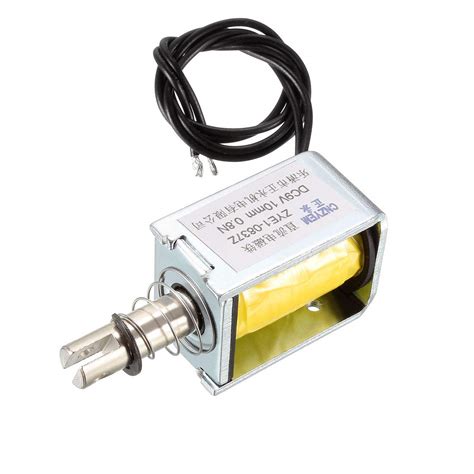 Uxcell DC Push Pull Type Solenoid Electromagnet DC9V 0 8N 10mm Open