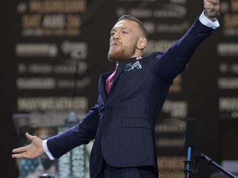 Conor McGregor S Fuck You Pinstripe Suit Man Of Many
