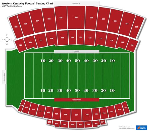 Lt Smith Stadium Seating Chart