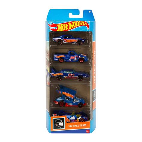 Hot Wheels 5 Li Araba Seti HTW 01806C Oyuncak Model Metal Arabalar