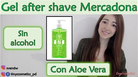 Gel After Shave Con Aloe Vera De Deliplus Mercadona Vale La Pena