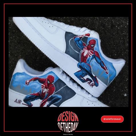 Spider Man Air Force 1 Custom