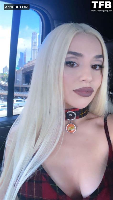 Ava Max Sexy Seen Showing Off Her Hot Tits At The Coach Fashion Show In Manhattan Aznude