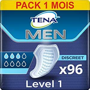 TENA Men Protections Absorbantes Niveau 1 Incontinence Homme Pour