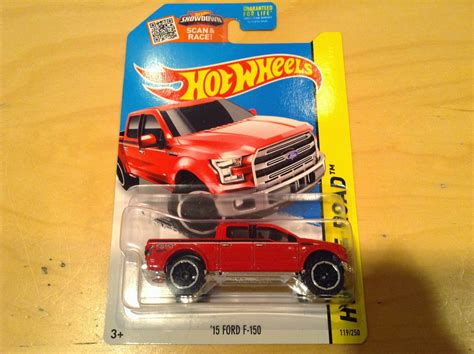 JULIAN S HOT WHEELS BLOG 15 Ford F 150 New Casting For 2015