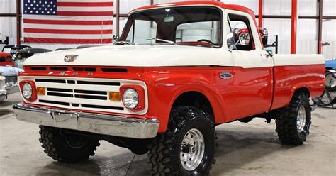 1966 Ford F 100 Short Box 4x4 Ford Daily Trucks