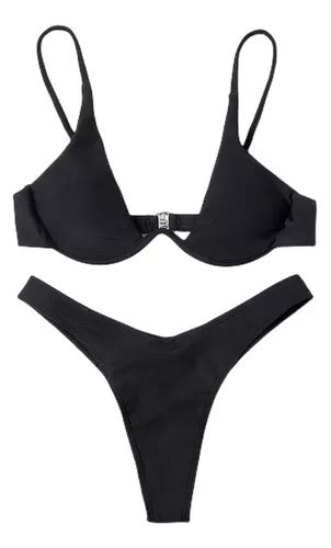 Conjunto De Bikini Sexy De Dos Piezas Para Mujer Meses Sin Intereses