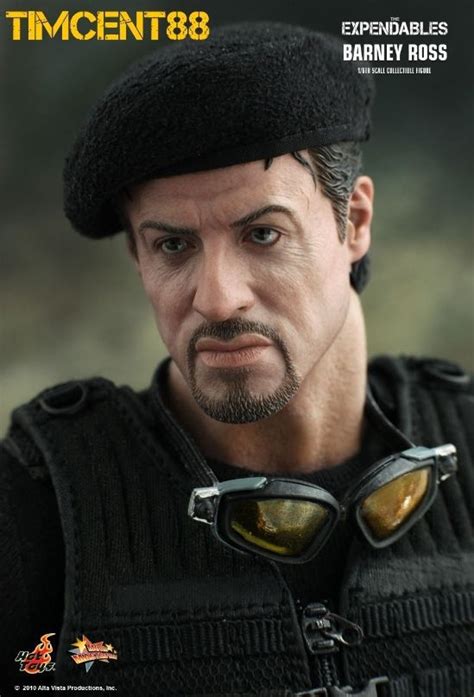 The Expendables Barney Ross Sylvester Stallone Figurine Cm Hot Toys Mms