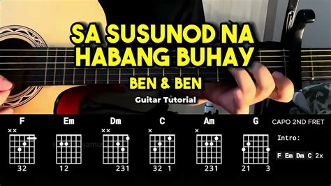 Sa Susunod Na Habang Buhay Ben Ben Easy Guitar Chords Tutorial