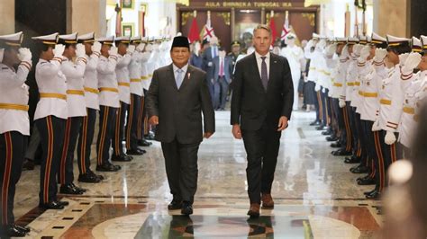 Pertemuan Menhan Prabowo Dengan Wakil Pm Australia Vlixid