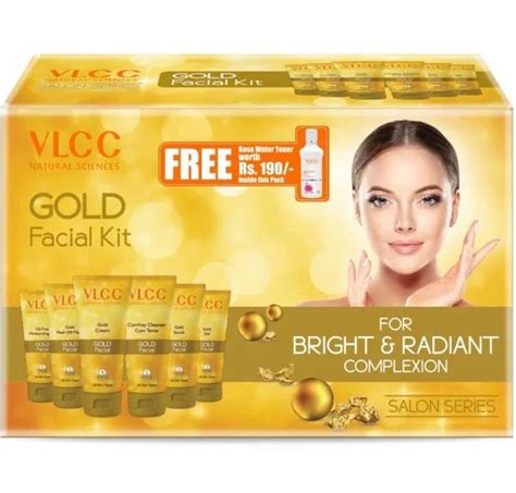 Vlcc Gold Facial Kit 550 Skin Type Dry Skin Packaging Size 50 Gm